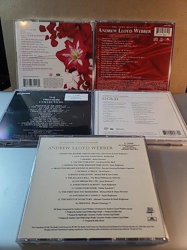 Andrew Lloyd Webber 5 CD Lot GREAT VALUE Very Good Condition INSTANT COLLECTION! - Picture 3 of 8