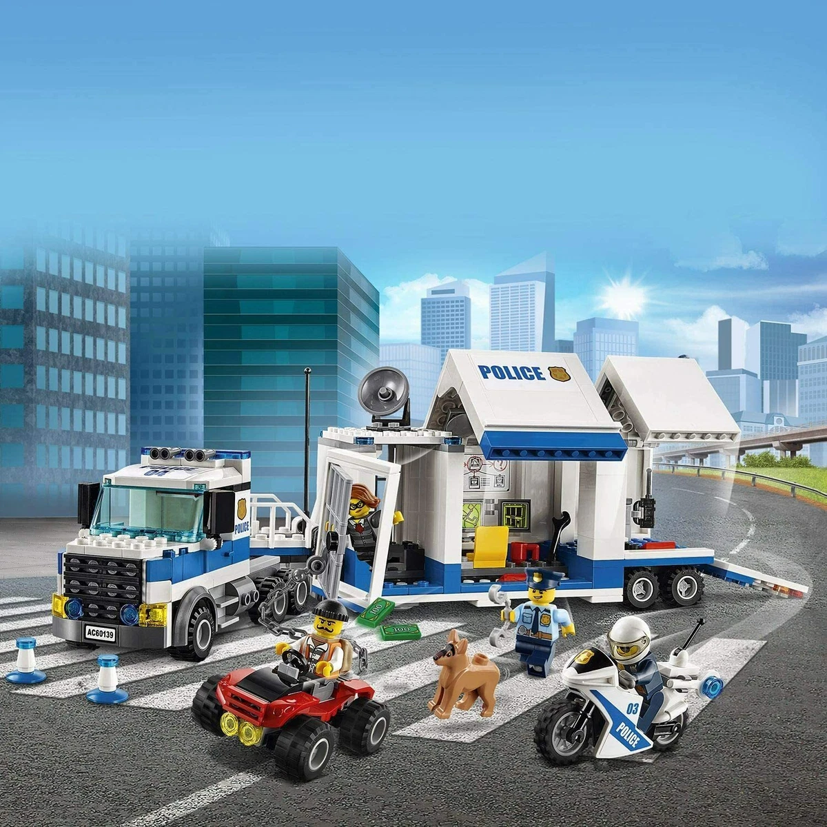 LEGO City Police Mobile Command Center 60139 (374 Pieces) - Walmart.com