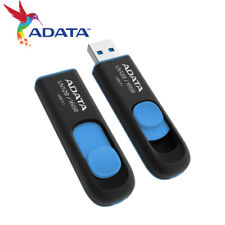 ADATA UV128 16GB 32GB 64GB USB 3.1 Capless Design USB Flash Pen Drive BLACK