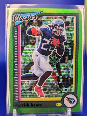 Derrick Henry /20 2022 Panini Classics Premium Edition Green SSP Titans 10/20