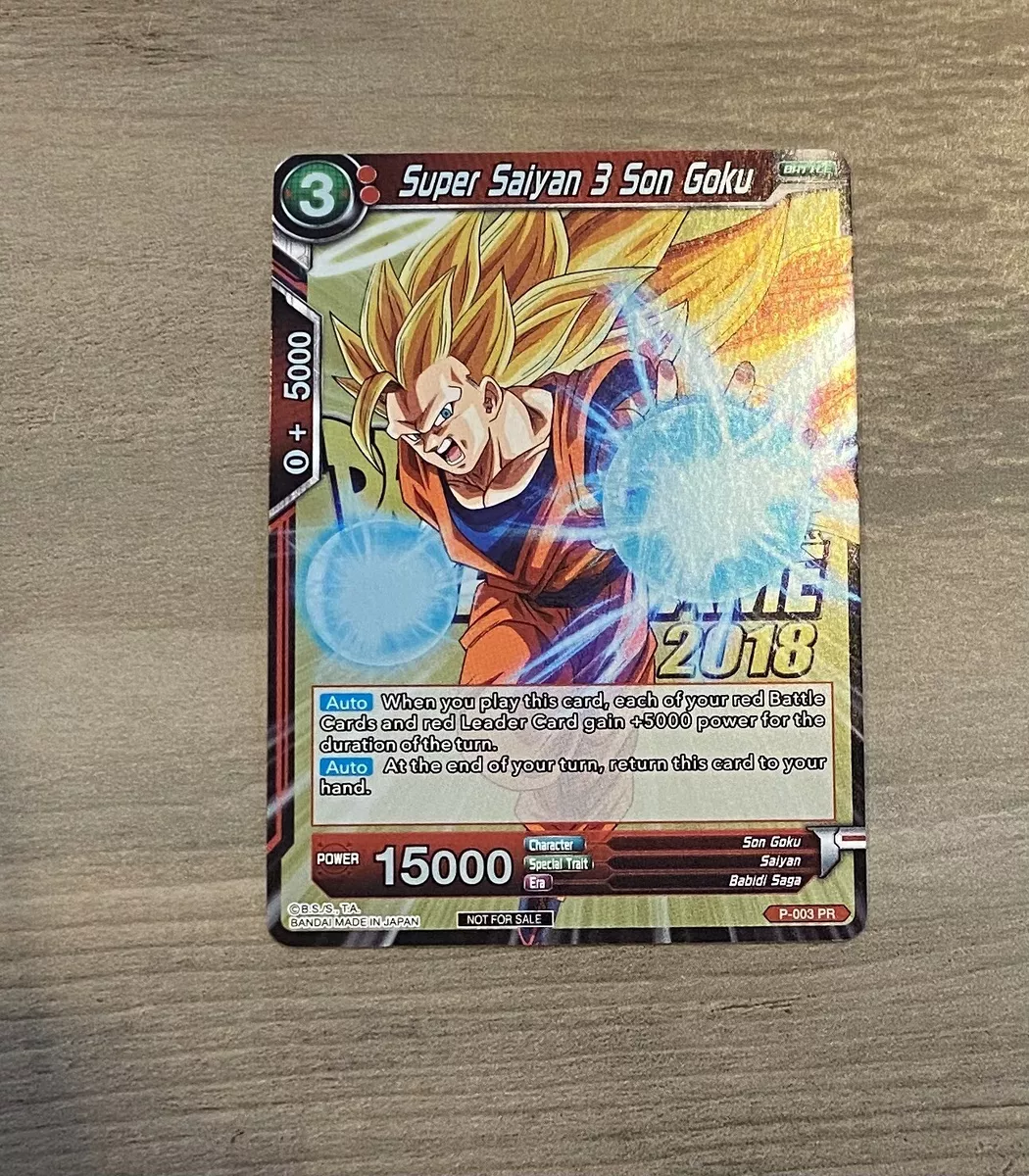 Super Saiyan 3 Son Goku (#P-003)