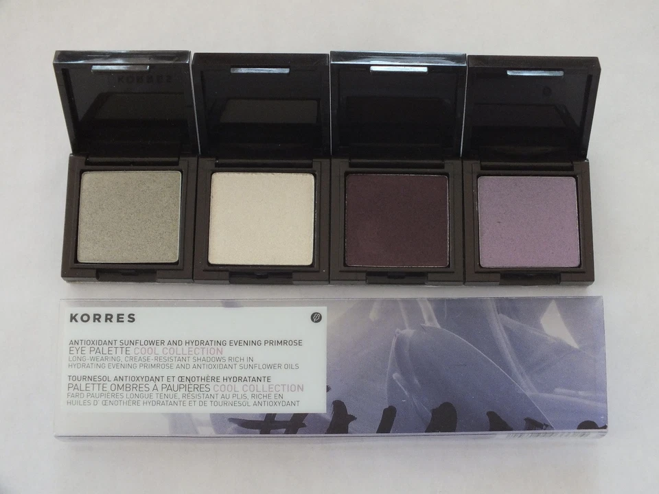 2 KORRES EYESHADOW QUAD COOL COLLECTION PALETTE - FS - NIB - Image 2 of 4