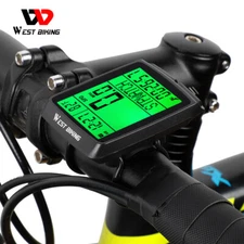 WEST BIKING 5 Language Wireless Cycle Computer Waterproof Bicycle Speedometer