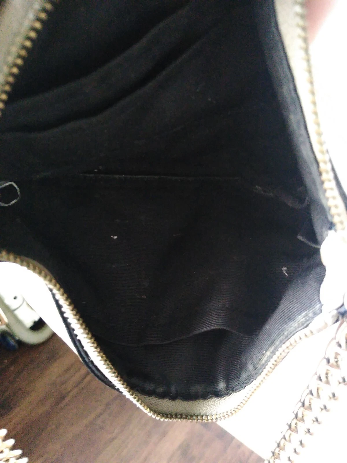 Coach Quinn ChampagneLeather Soho Designer Y2K catena convertibile tracolla anni 90