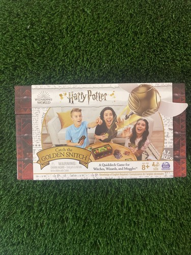 Harry Potter Catch The Golden Snitch Un Juego de Mesa de Quidditch Nuevo Juego Familiar - Imagen 7 de 9