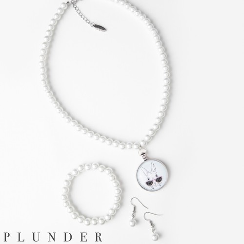 Set HIP HOP Plunder Design bianco - NUOVO! Perfetto per Pasqua! - Foto 2 di 4