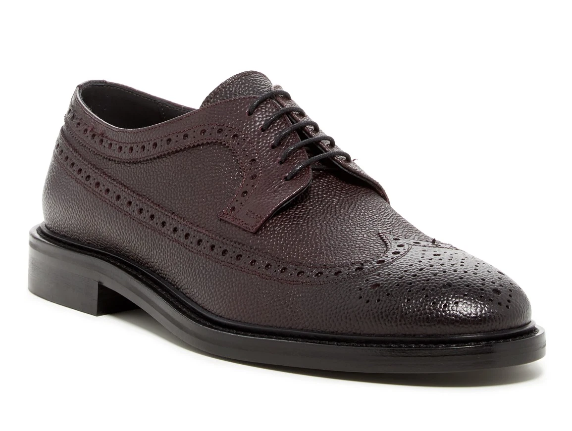 Boss Larry-L Derb It Men’s Burgundy Derby sz 9 EU 42 MSRP $199 Amazon.com | BOSS Larry Brush Off Leather Derby Shoe Deep  main image 3