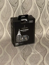 London Fog Pet Collection Waste Poop Bags New In Box 320 9 x 13 Bags & Dispenser