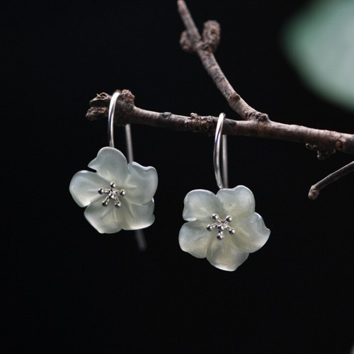 I04 Orecchini fuchs Piccolo Testa di Volpe Argento Sterling 925