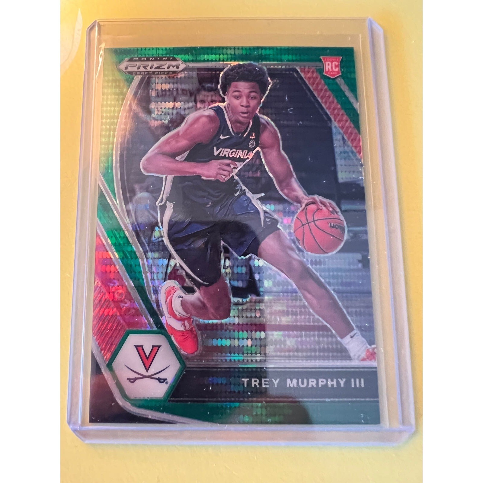 Trey Murphy III 2021 panini prizm Green pulsar #40 /25 case hit SSP!