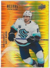 2022-23 Upper Deck Allure Color Spectrum Orange Yellow #SF5 Matty Beniers 08/85