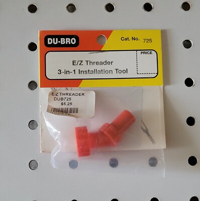Dubro #725 EZ Threader 3 In 1 Installation Tool ~ for Swivel Ball Links DUB725