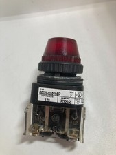 ALLEN BRADLEY 800H-QRH10R PILOT LIGHT RED LED FULL VOLTAGE 120V SERIES F