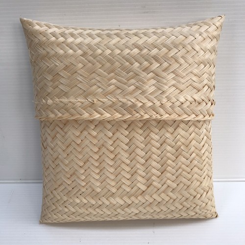 Vintage Thai Handicraft Kratip Sticky Rice Medium Bamboo Serving Basket Size 6" - Picture 35 of 60