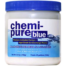 Boyd Chemi-Pure Blue 5.5oz Premium Activated Carbon and Resin Blend Filter Media