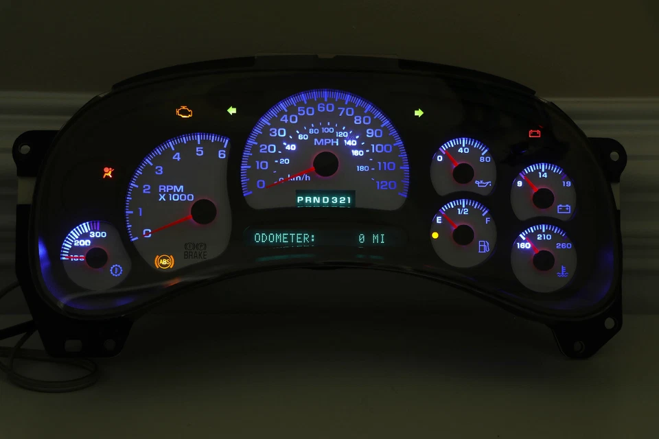 03 04 REMAN SILVERADO SIERRA 1500 2500 SUBURBAN DENALI YUKON CLUSTER $50 BACK WT - Image 3 of 3