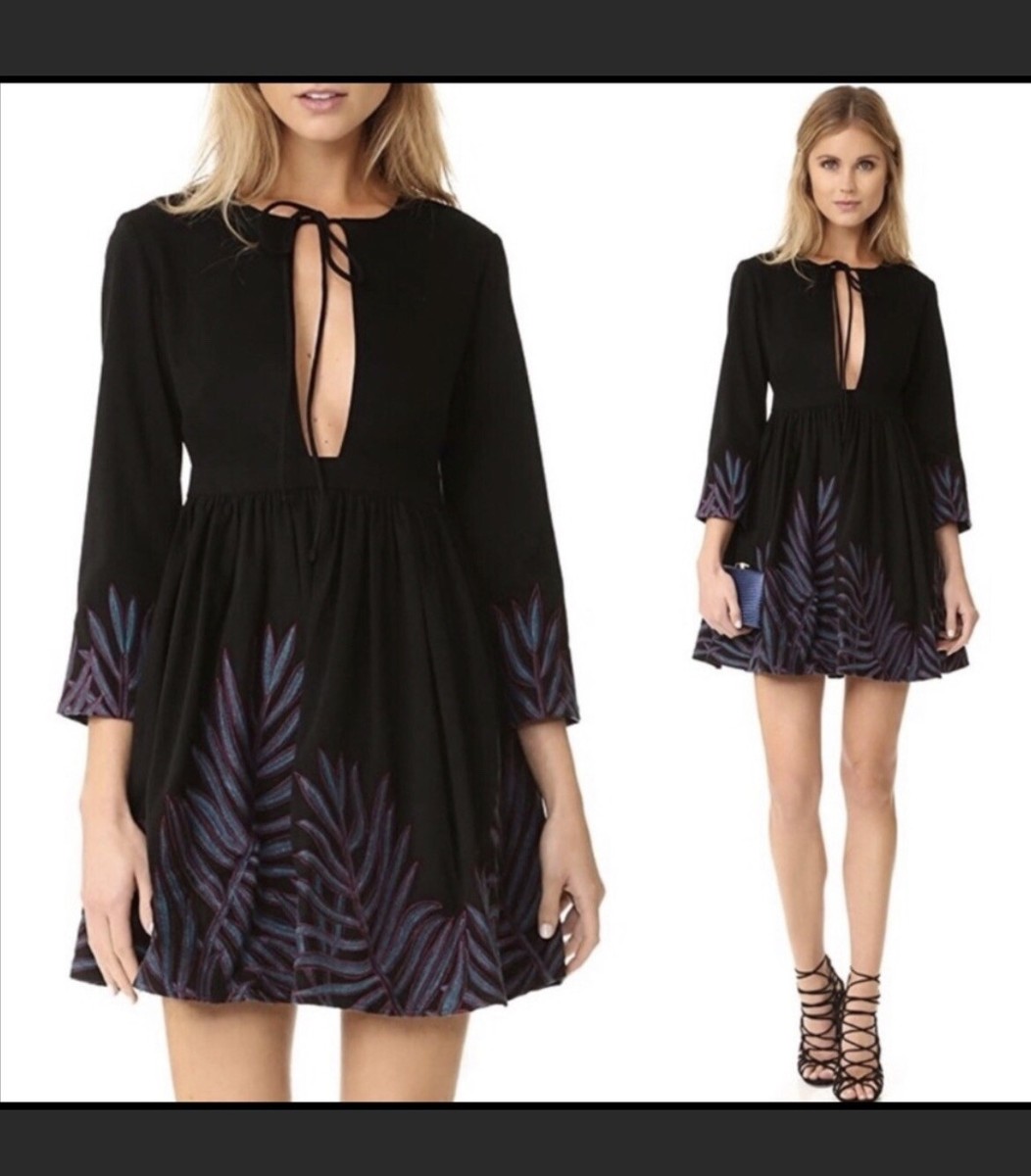 mara embroidered mini dress Bronx And Banco Jasmine Maraya Blue Sequin Corset Mini Dress main image 0