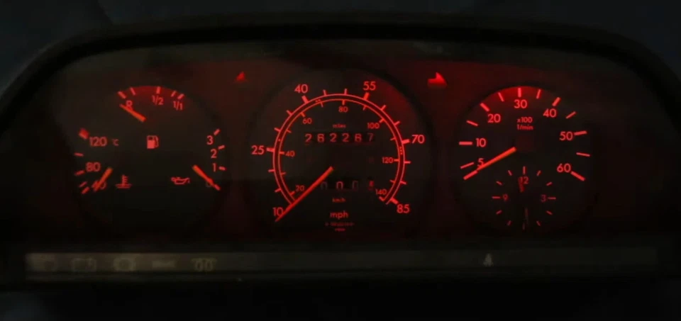 Gauge Cluster & Center Console LED Dashboard Light Bulbs for Mercedes Benz W123 - Image 4 of 4