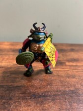 Vintage TMNT 1990 Leo The Sewer Samurai Action Figure Playmates Toys No Sword