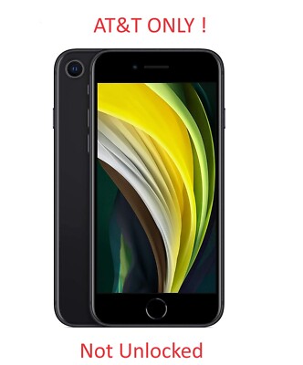 Apple iPhone SE (2nd Generation) 64GB For US AT&T - Black (MHHD3LL