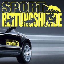 Auto Aufkleber SPORT RETTUNGSHUNDE HUNDESPORT Hunde SIVIWONDER Gebrauchshund