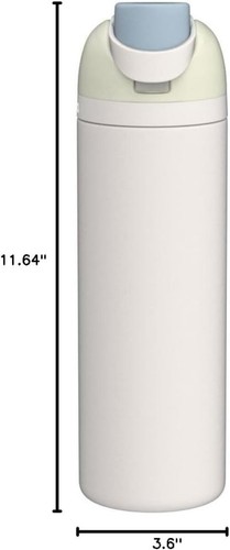 FreeSip 40 Unzen Isolierte Edelstahl Wasserflasche - Auslaufsicher, Iced Breeze - Bild 10 von 10