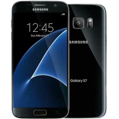 Samsung Galaxy S7 SM-G930U Factory Unlocked Phone GSM+CDMA SmartPhone Black Fair