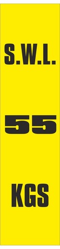 SWL | VERTICAL SAFE WORKING LOAD LABELS | MOT SIGN | MOT SIGNS | VOSA DVSA - Picture 19 of 77