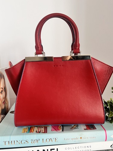 Fendi rojo oscuro mini 3 días - Imagen 4 de 22