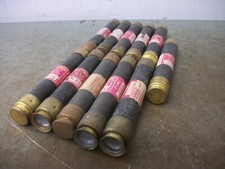 BUSSMANN LOT OF 11 FUSETRON FUSES FRS-R-15 15AMP 600VOLT