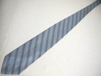 J.Crew Mens Necktie Tie Light Blue Floral Striped Polka Dot  display picture 1