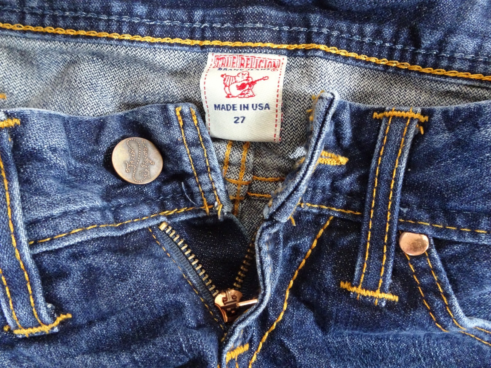 True Religion Women Blue Jeans Size 27 thumbnail 7