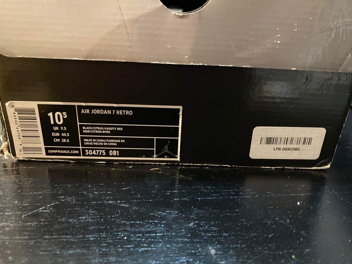 バイイー jordan 7 retro citrus 2006 | eBay