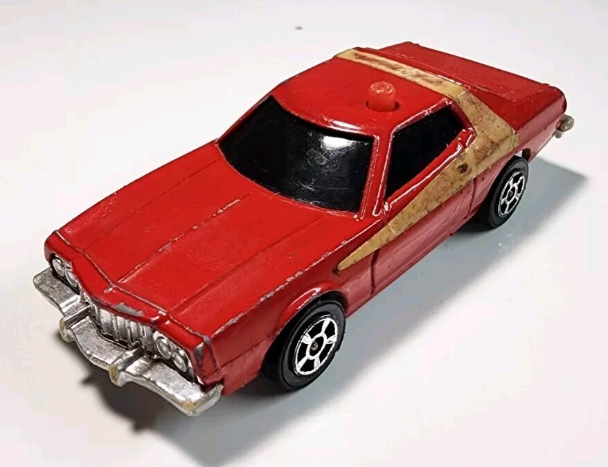 Vintage Corgi Juniors Starsky & Hutch Red Ford Gran Torino 1/64
