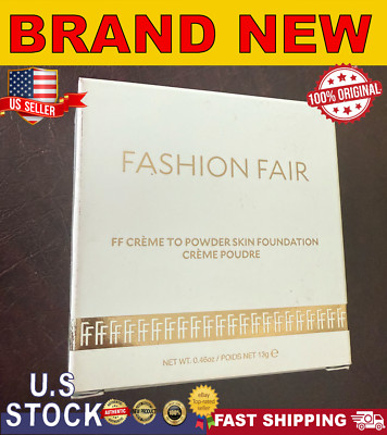Fashion Fair FF Creme to Powder Skin Foundation RICH BROWNIE -  AUTHENTIC NEW