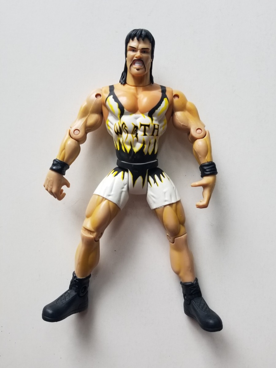 WCW Wrath Toybiz Marvel 1999 Wrestling Figure Adam Bomb WWE