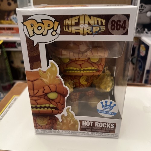 FUNKO POP MARVEL INFINITY WARS HOT ROCKS 864 SHOP EXCLUSIVE The Thing - 第 8/8 張圖片