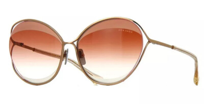 Authentic DITA Sasu DTS516-64-02 Rose Gold w/Pink Lens Sunglasses 64 mm (95-22)