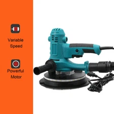 Drywall Sander Machine 710W Portable Polishing Machine Variable Speed + Vacuum