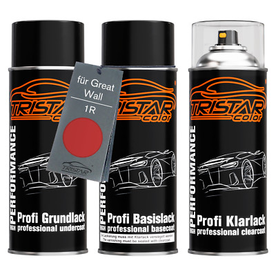 Autolack Spraydosen Set für Great Wall 1R Mandala Red Perl X.