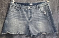 Time And Tru Shorts Distressed Size 18 Jean Cut Off Womens Frayed 100 Cotton