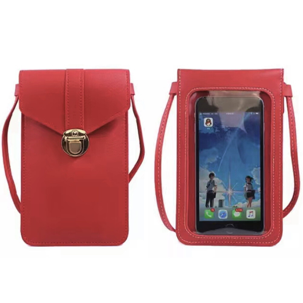 UK Ladies Messenger Bag Cross Body Mobile Phone Shoulder Bags Leather Handbag image 5
