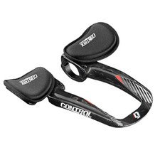 Controltech Impel TT UD Carbon Clip-on Aerobar Triathlon ,Red