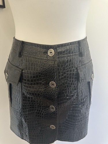 Moschino Vintage Cheap And Chic Skirt As Seen On Fran Fine The Nanny - Picture 6 of 7