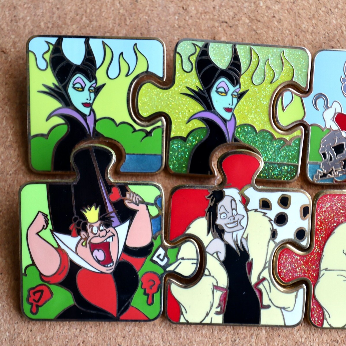Disney Villains Character Connection Puzzle Piece Maleficent