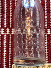 ANTIQUE EDISON BATTERY OIL BLOOMFIELD NJ EMBOSSED BOTTLE CLEAR GLASS 4.25" TALL — photo 2
