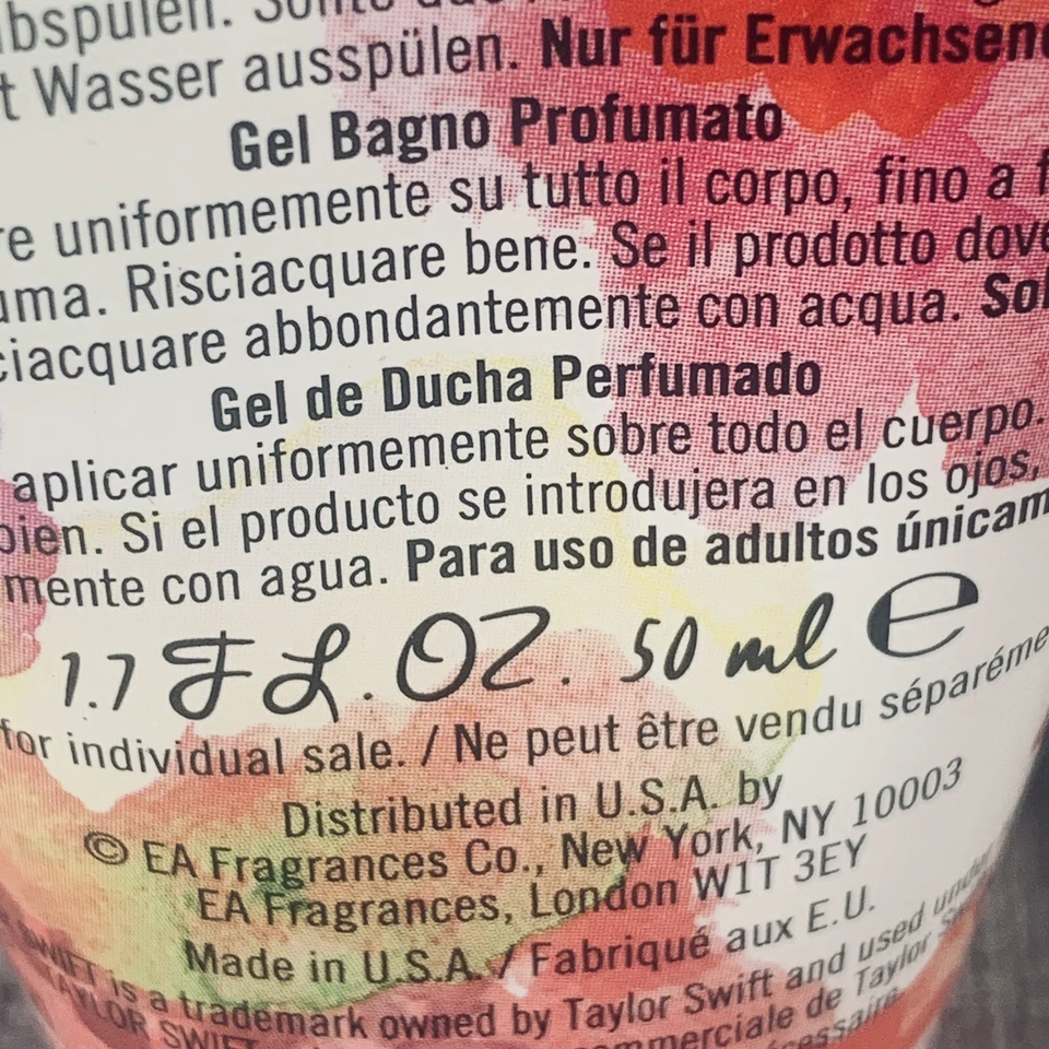 Lote de 2 gel de banho perfumado Taylor Swift Incredible Things para ela 50 ml/1,1 oz - Imagem 3 de 3