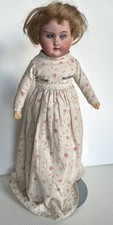 Antique German Bisque Head Soft Body Compo Hands 12.5” Doll Armand Marseille 7/0