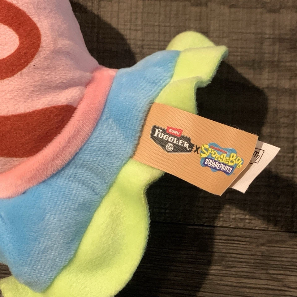 Zuru Fuggler x Spongebob Squarepants Keychain Plush Ring GARY THE PET SNAIL 5 in - Image 4 of 4