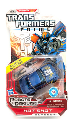 Transformers Prime Hot Shot Autobot Deluxe Class Hasbro 2011 NEW